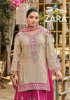 Zara By Your Choice Heavy Chinon Online Designer Readymade Suits Wholesale